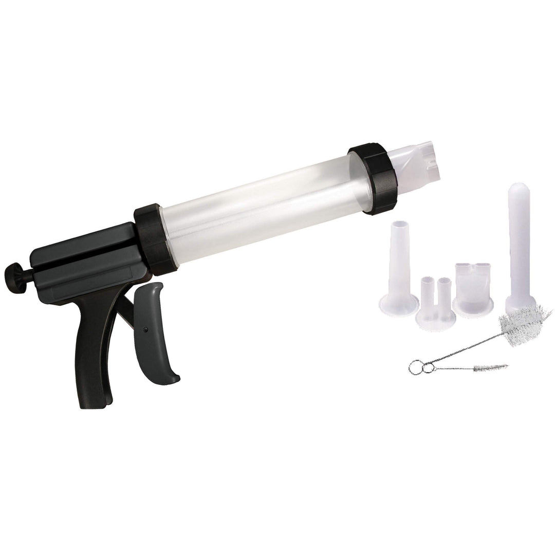 Weston 37-0211-W The Original Jerky Gun Junior, White/Orange