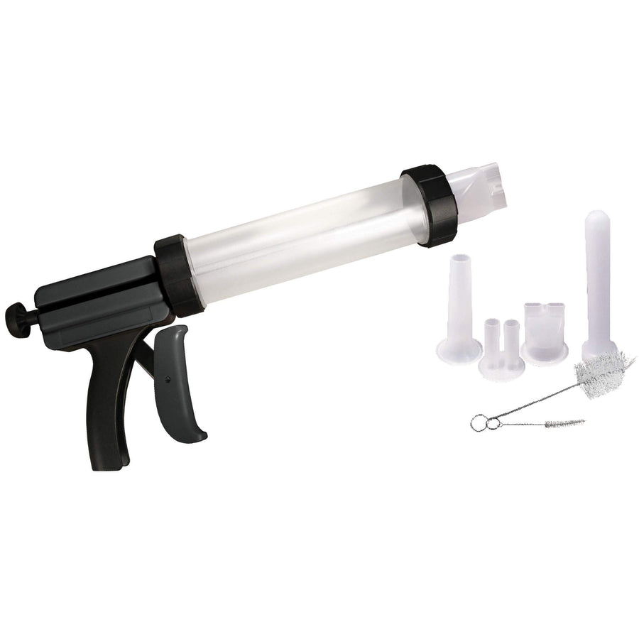 Weston 37-0211-W The Original Jerky Gun Junior, White/Orange