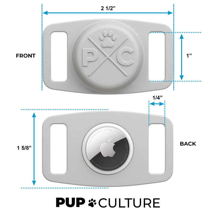 AirTag Dog Collar | Durable & Protective Dog AirTag Holder - Track Your Pet Using Apple AirTag Technology - Dog Collar AirTag Holder -for Dogs and Cats