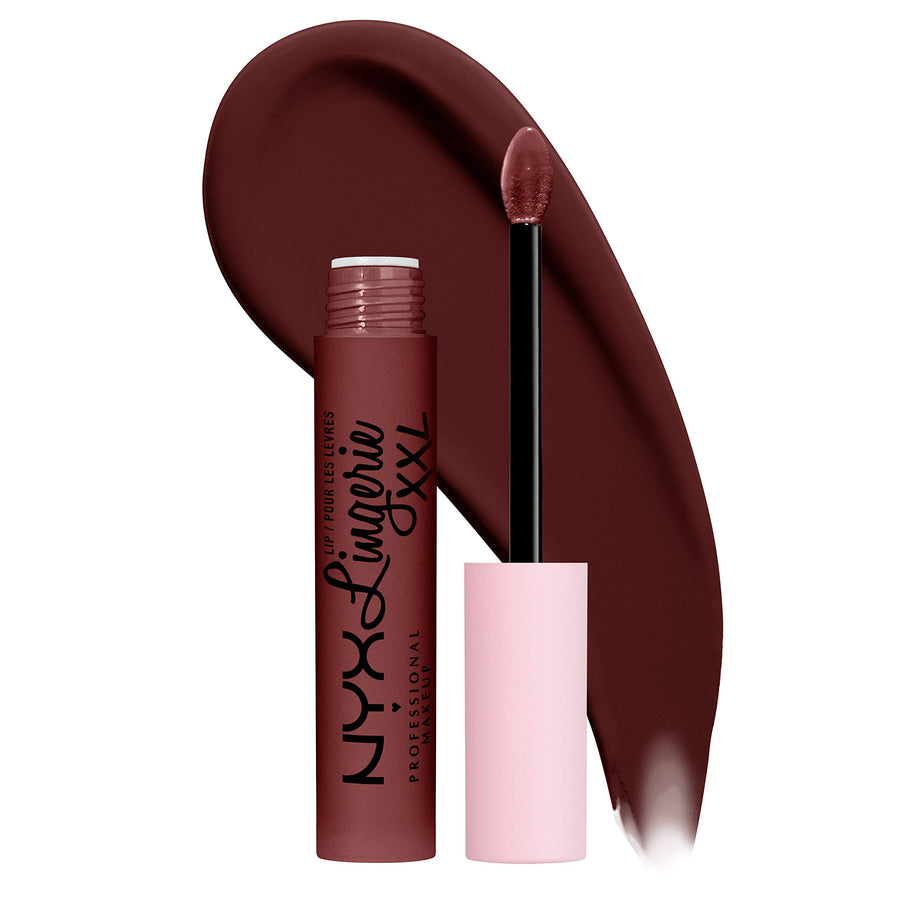 PROFESSIONAL MAKEUP Lip Lingerie XXL Matte Liquid Lipstick - Deep Mesh (Deep Chocolate Brown)