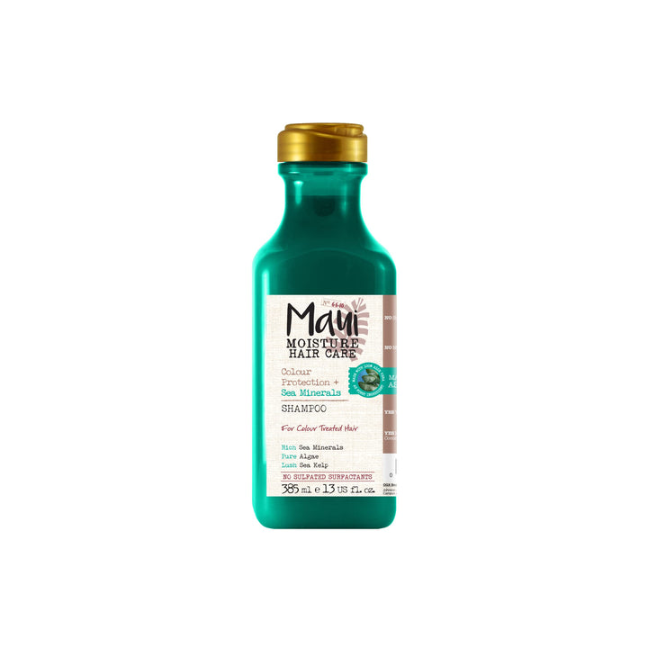 Color Protection + Sea Minerals Shampoo, Protect -Treated Tresses with Rich, Pure Algae, and Sea Kelp, Non-GMO, 13 Fl Oz