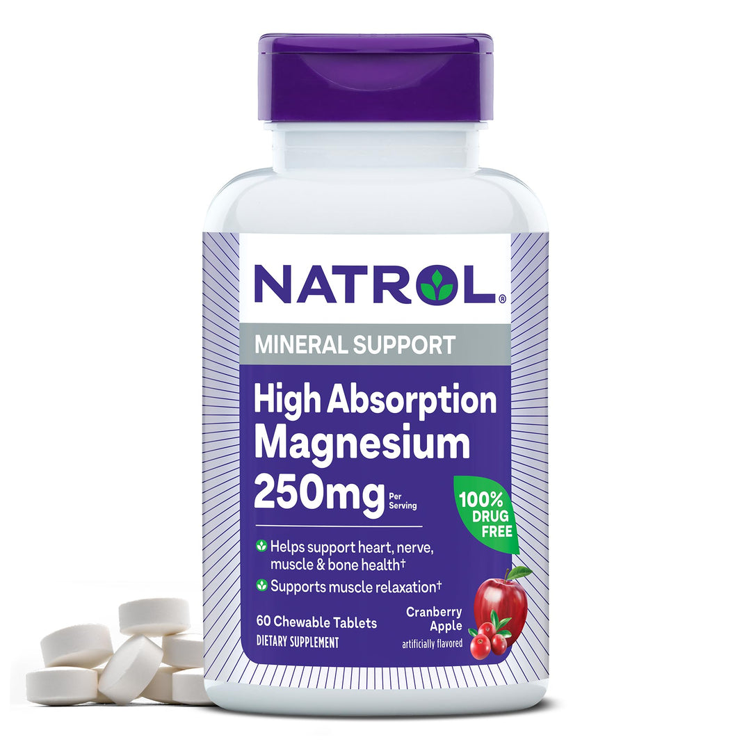 Magnesium - High Absorption - 60 Tablets