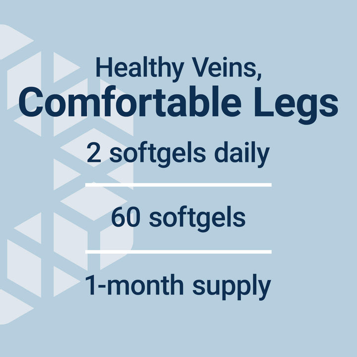 Youthful Legs, blood flow, vein support, circulation supplement, leg health, orange peel extract, diosmin, gluten free, non-GMO, 60 softgels