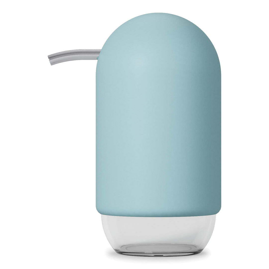 Touch Liquid Soap Pump Dispenser, Easy to Refill, Ocean Blue, 8 oz (236.5 ml), Model Number: 023273-1193