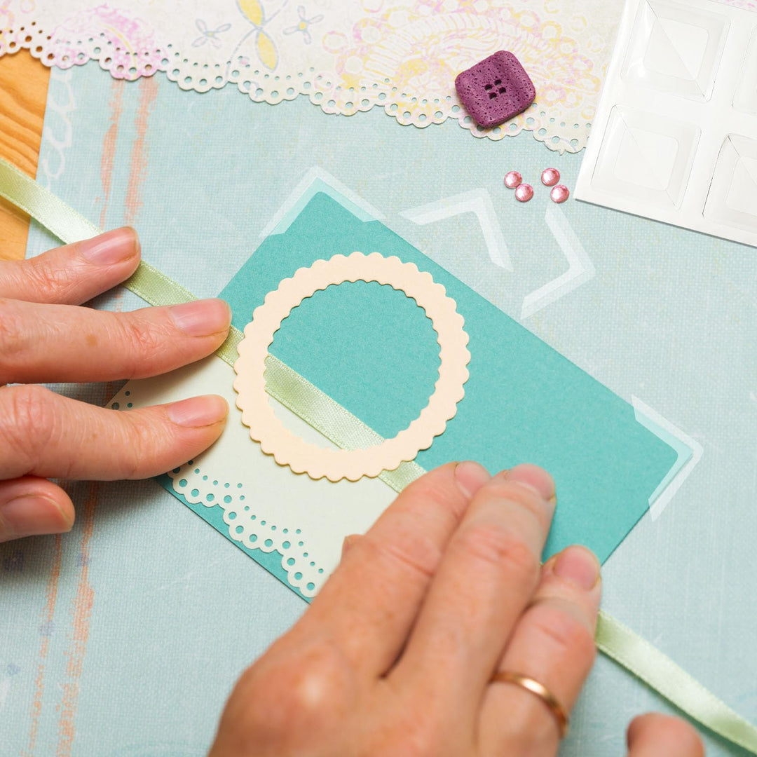 1.25 Slimline Polypropylene Mounting Corners. Pack of 72. Self Adhesive, Pressure Sensitive, Non-Yellowing, Mount Pictures Without it Touching Tape, Scrapbooking, DIY, Displaying Pictures