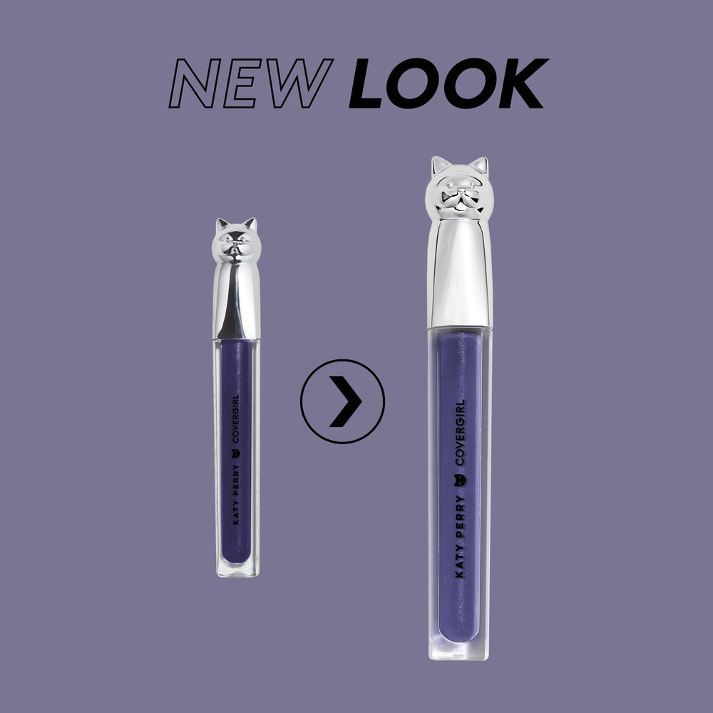 Katy Kat Lip Gloss, Indigo Cat, 0.05 Pound (packaging may vary)
