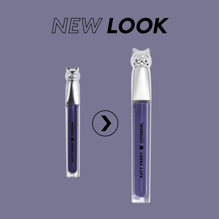 Katy Kat Lip Gloss, Indigo Cat, 0.05 Pound (packaging may vary)