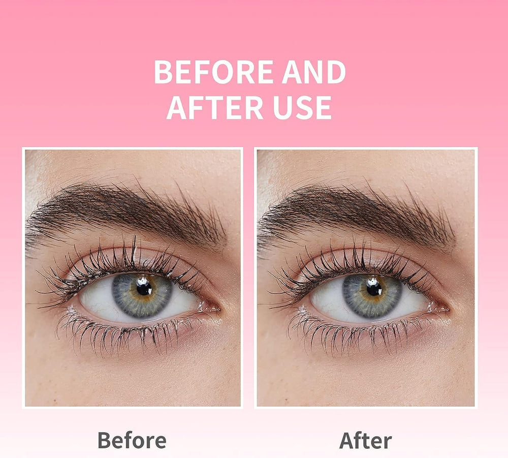 Eyelash Extension Cleanser, Upgraded Eyelash Extension Shampoo 60ML+Mascara Wand+Brush Eyelash Foam Cleanser For Extensions and Natural Lashes,Paraben & Sulfate Free, Salon and Home Use