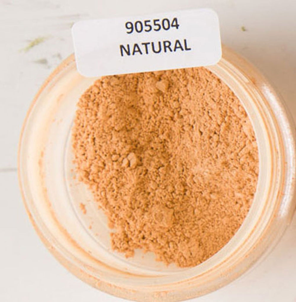 Mineral Powder Foundation, Natural, 6 Gram