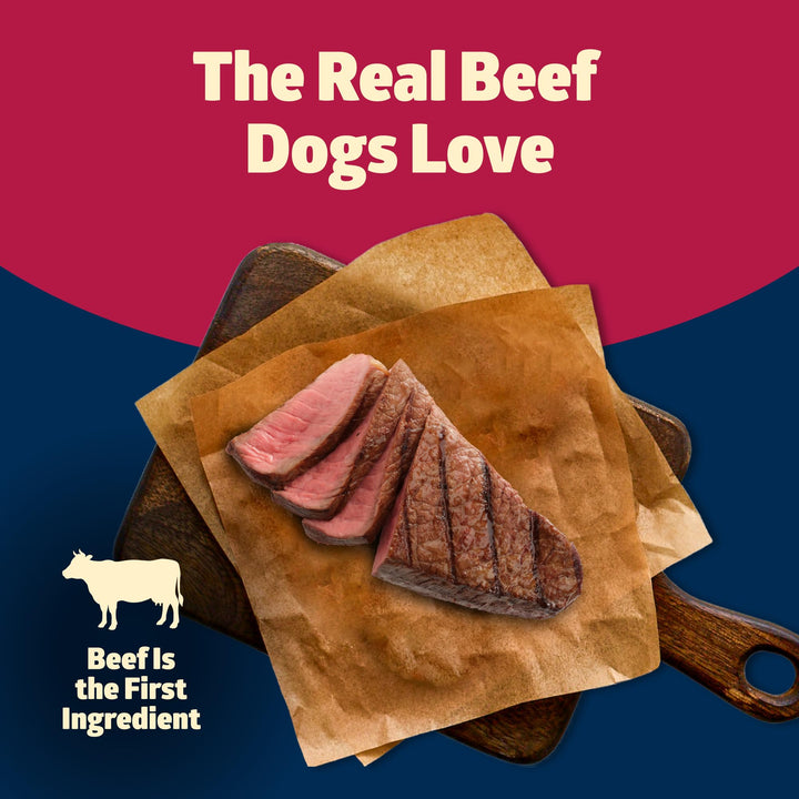 Freedom Grain-Free Dry Dog Food, Complete & Balanced Nutrition for Adult Dogs, Made in the USA With Natural Ingredients, Beef & Potatoes, 24-lb Bag