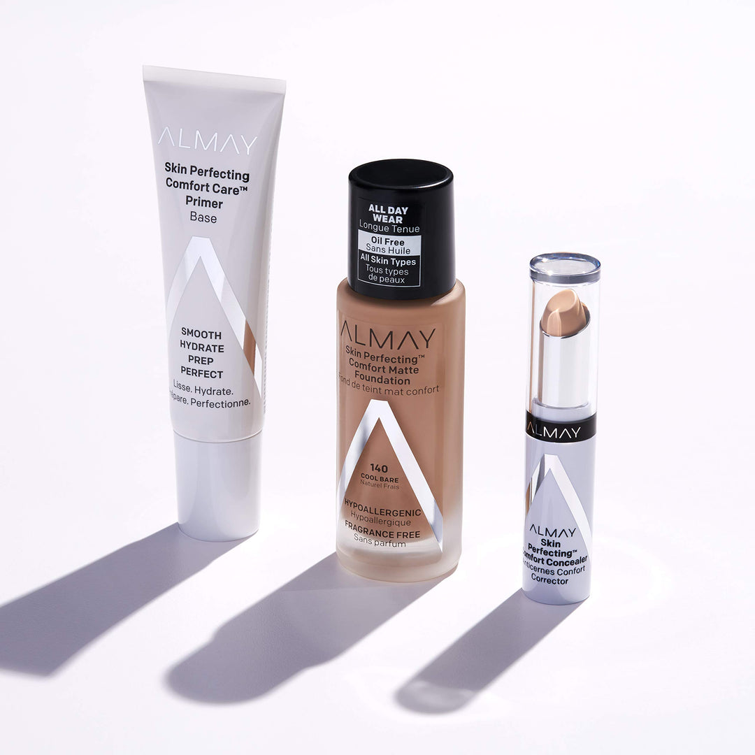 Skin Perfecting Comfort Concealer, Hypoallergenic, Cruelty Free, -Fragrance Free, Dermatologist Tested, Medium/Tan