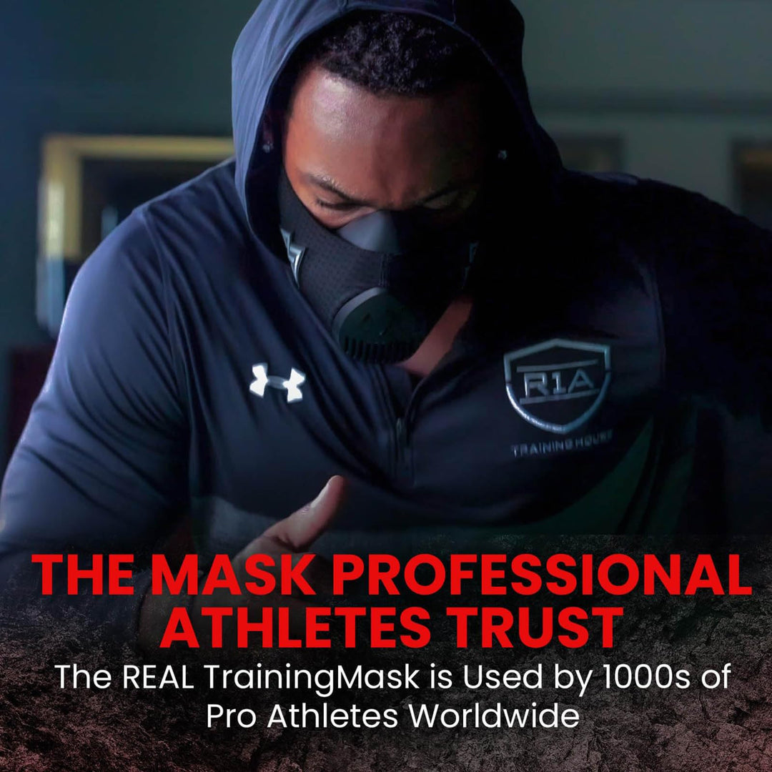 3.0 - Elevation Training Mask 3.0 - Stamina, Performance, Altitude Running Mask, Clinically Proven & Patented (Medium)