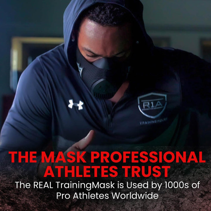 3.0 - Elevation Training Mask 3.0 - Stamina, Performance, Altitude Running Mask, Clinically Proven & Patented (Medium)