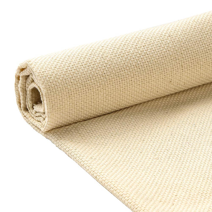 Tufting Cloth Punch Needle Fabric, Embroidery Fabric, Monks Cloth for Punch Needle Embroidery Rug-Punch & Pinch Needle, 26.4 x 19.3 Inch