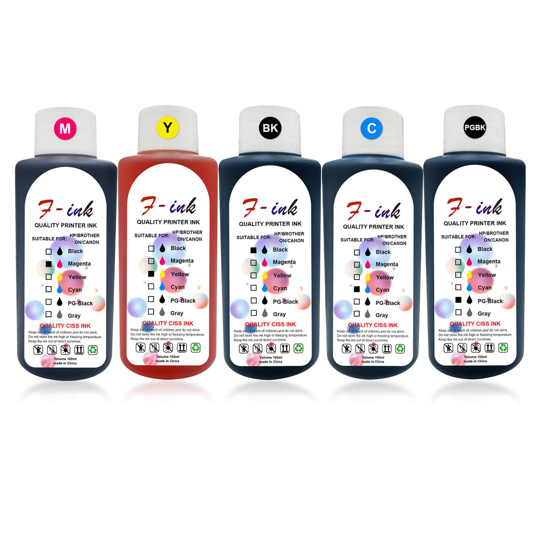Refillable Ink Cartridges and 5 Bottles Dye Ink Replacement for Canon PGI-250XL CLI-251XL,Works with PIXMA MX922 MG7520 MG5520 MG5420 MG6620 MG5620 IP7220 IX6820 MG6420 MX722 MG5422 MG5522