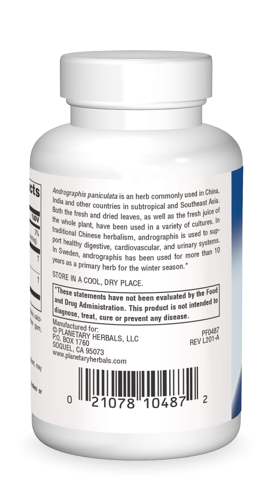 Full Spectrum Andrographis 400mg - Ayurvedic Herb - 60 Tablets