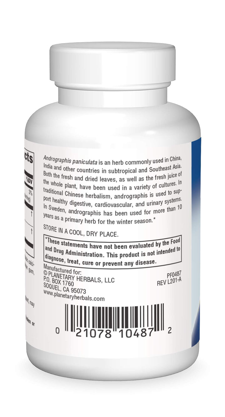 Full Spectrum Andrographis 400mg - Ayurvedic Herb - 60 Tablets