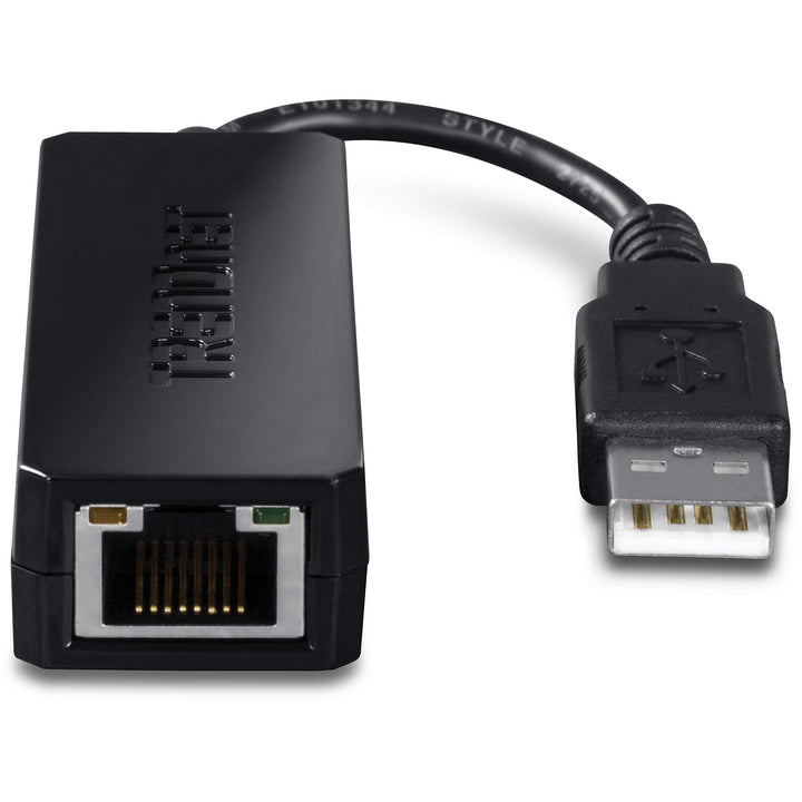 USB 2.0 to 10/100 Fast Ethernet LAN Wired Network Adapter for MacBook, TU2-ET100, ChromeBook, Windows 8.1 and Earlier, Linux, and Specific Android Tablets, ASIX AX88772A Chipset