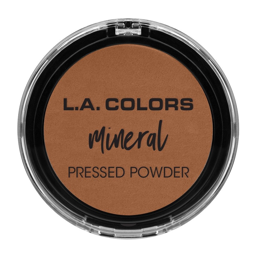 L.A Colors Mineral Pressed Powder, Toffee, 7.5g
