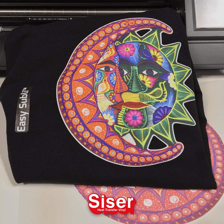 EasySubli Sublimation Heat Transfer Vinyl 8.4 x 11 - 5 Pack