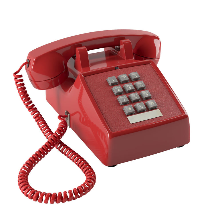 Classic Corded Phone for Hearing Impaired Telephone for Seniors with Extra Loud Ringer (Ash)