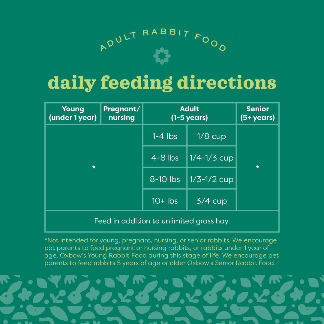 Essentials Rabbit Food, Adult, Made with Timothy Hay for Rabbit, Pet Pellets with Vitamins & Minerals, Small Animal Pet Products, Bunny Food, Made in USA, High Fiber, 10 lb. bag