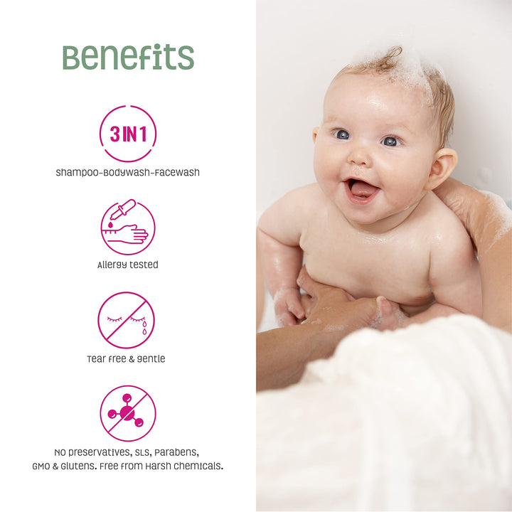 Nature's Baby Conditioner & Detangler - Formulated for Problem and Sensitive Skin - Sulfate Free, No Artificial Fragrances and pH Neutral - Lavender Chamomile 8 oz