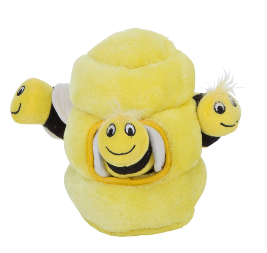 Hide A Bee Plush Dog Toy Puzzle