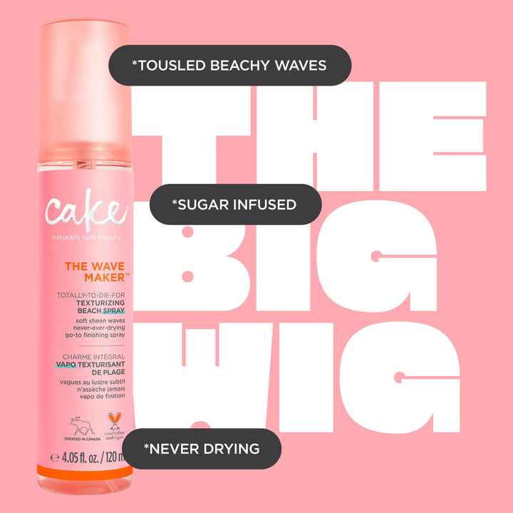 The Wave Maker Texturizing Beach Spray, 4 Ounce. (Packaging may vary)