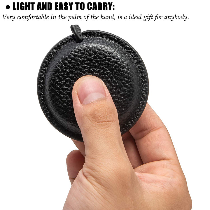 Sewing Tape Measure, Medical Body Cloth Tailor Craft Dieting Measuring Tape, 60 Inch/1.5M Dual Sided Retractable Ruler with Push Button Round(1 Pack, Black)