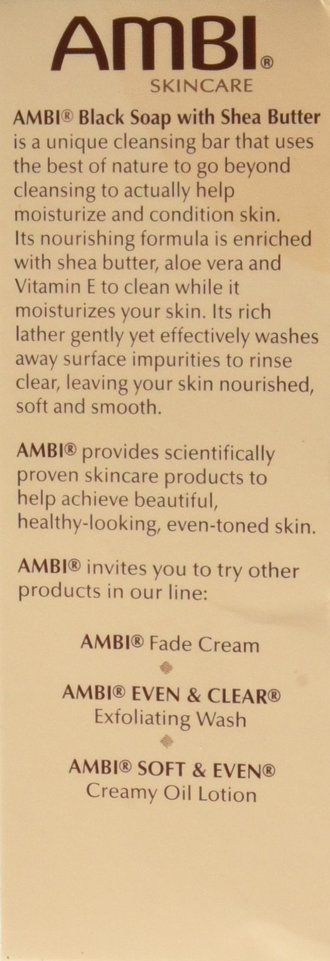 Black Soap with Shea Butter 3.5 Oz (Pack of 2)