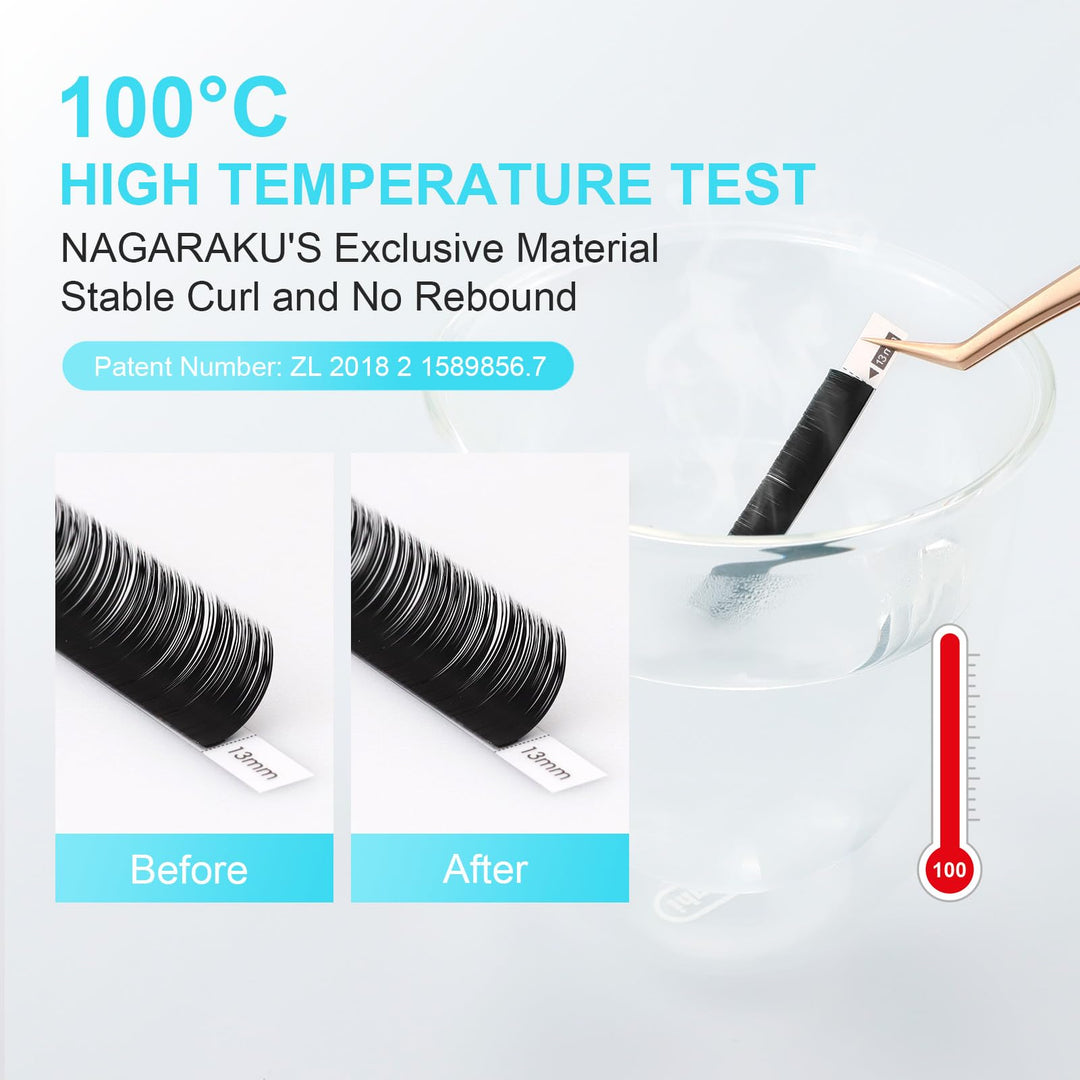 Ellipse Eyelash Extensions Flat Split Tips Individual Lash 0.15mm D curl 9mm Matte Black Faux Mink Classic Lash Supplies