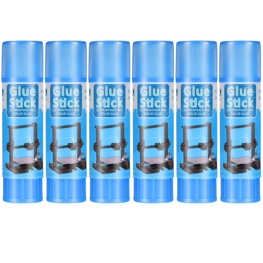 3D Printer Glue Sticks PVP Solid Glue Sticks for 3D Printer Hot Bed Removing Printing Models(6 Pieces)