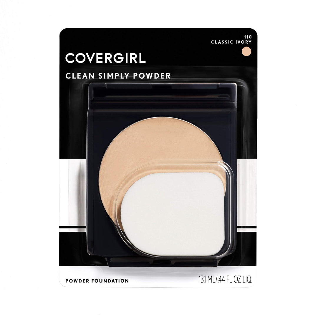 Clean Simply Powder Foundation, Classic Ivory
