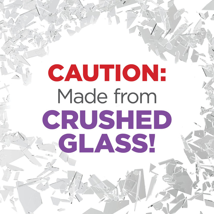 Diamond Dust Glitter 3 Ounce Clear Glass