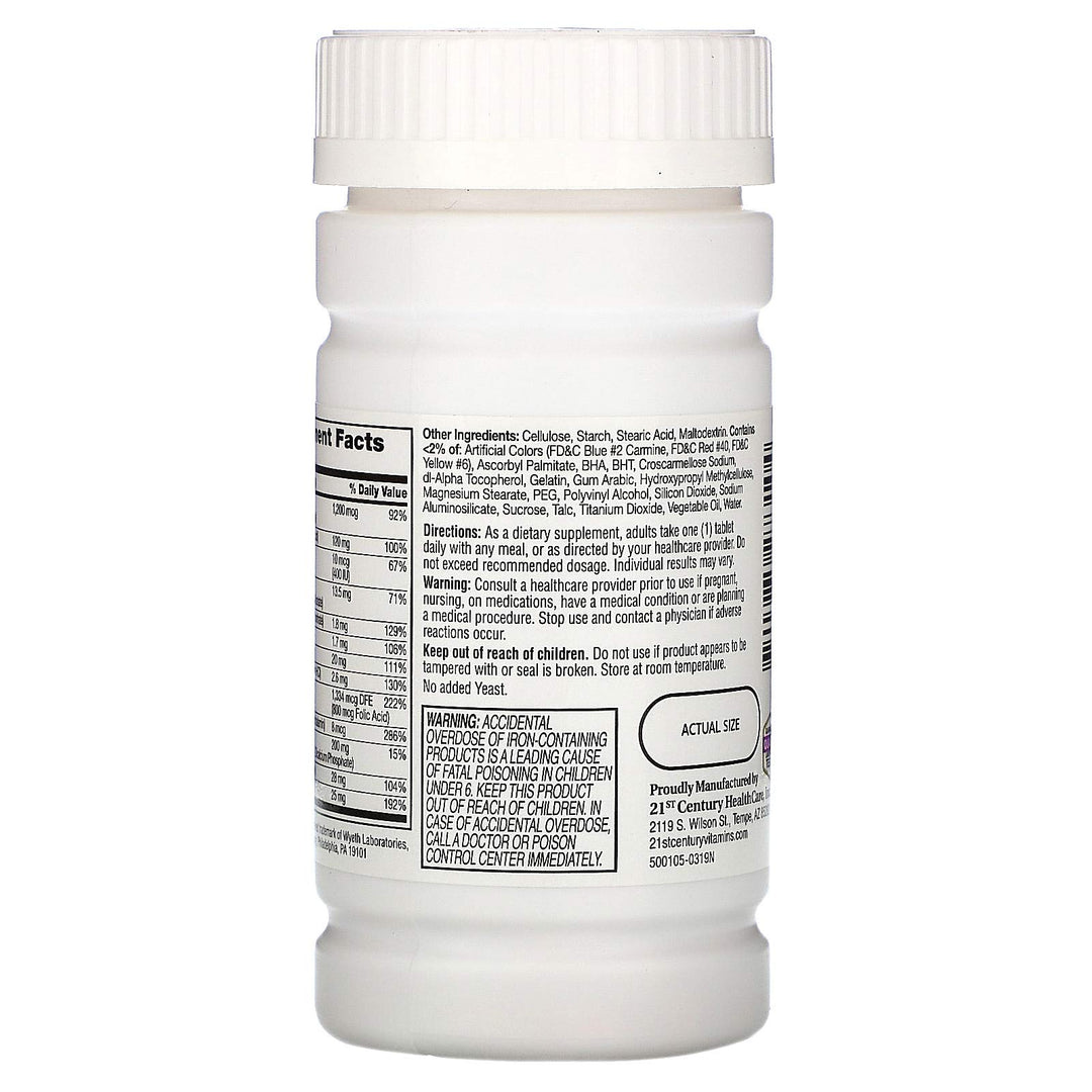 Vitamins PreNatal Multivitamin Tabs, 60 ct