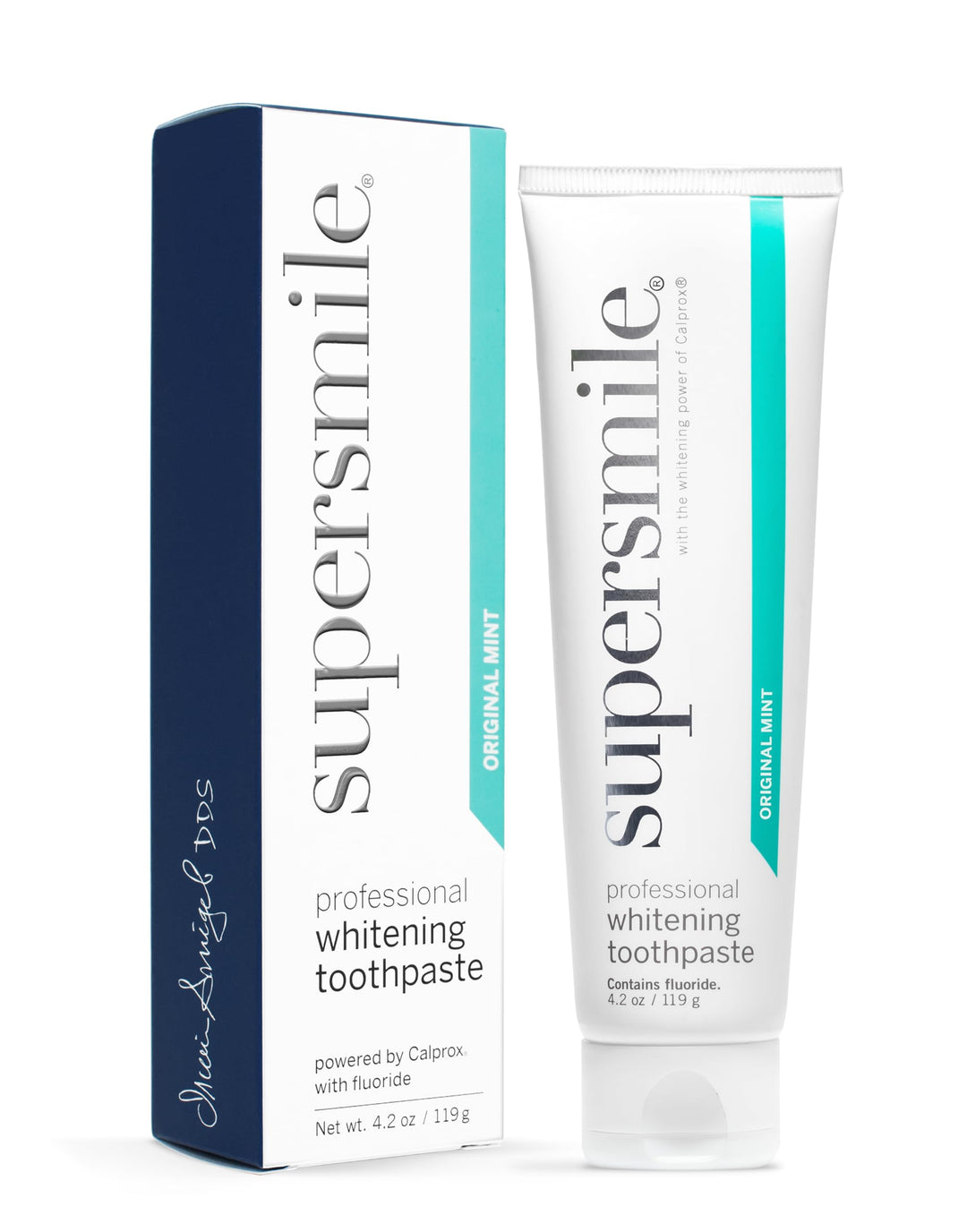 Whitening Fluoride Toothpaste, Original Mint - 4.2 oz