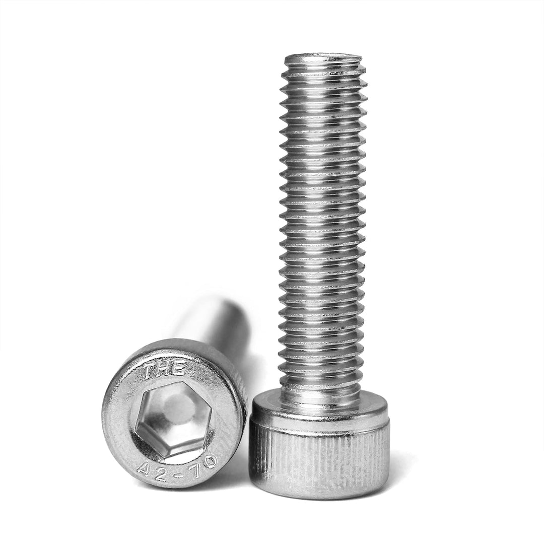 M8 x 35mm Socket Head Cap Screws Bolts Stainless Steel 304 Metric Machine Hex Socket Screw, Allen Hex Drive, Fully Thread, 20PCS