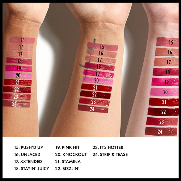 PROFESSIONAL MAKEUP Lip Lingerie XXL Matte Liquid Lipstick - Strip & Tease (Brown Plum)