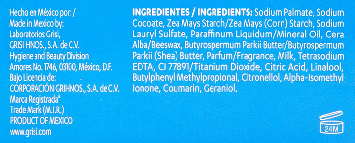 Natural Donkey's Milk Bar Soap with Humederm - 3.5 Oz.
