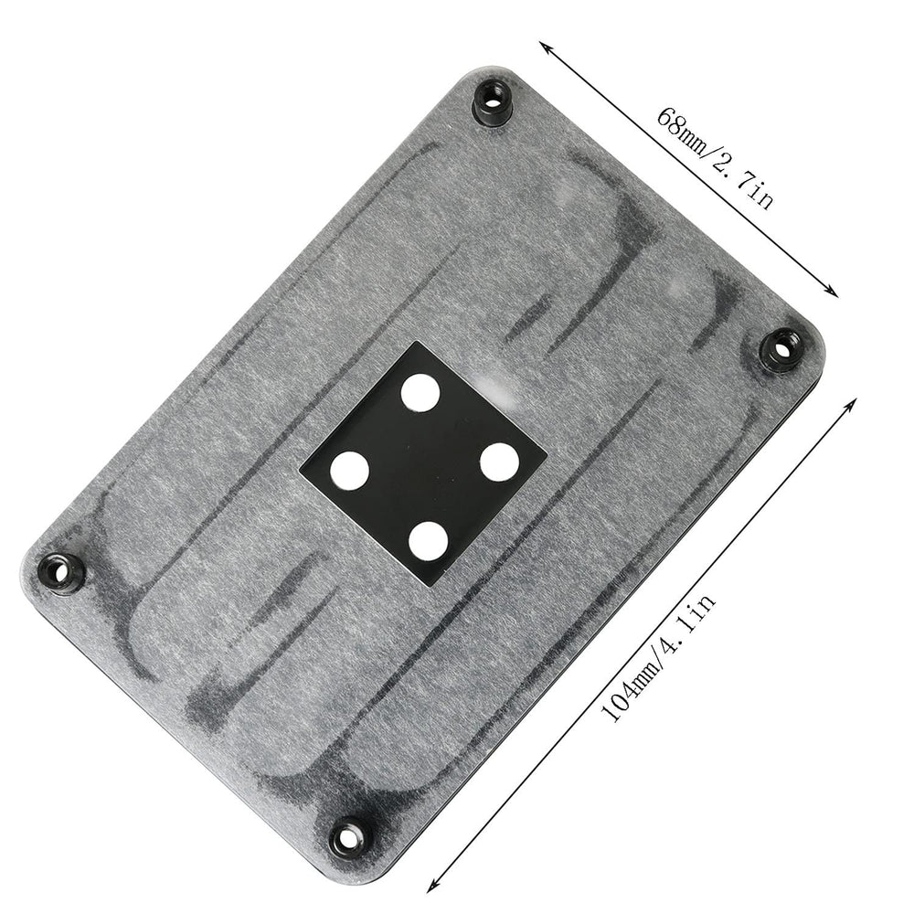 AM4 CPU Heatsink Bracket Back Durable CPU Heatsink Bracket Motherboard CPU Fan Cooling Mounting Sheet Plate Backplate for AMD AM4 B350 X370 A320 X470 B450 B550 X570
