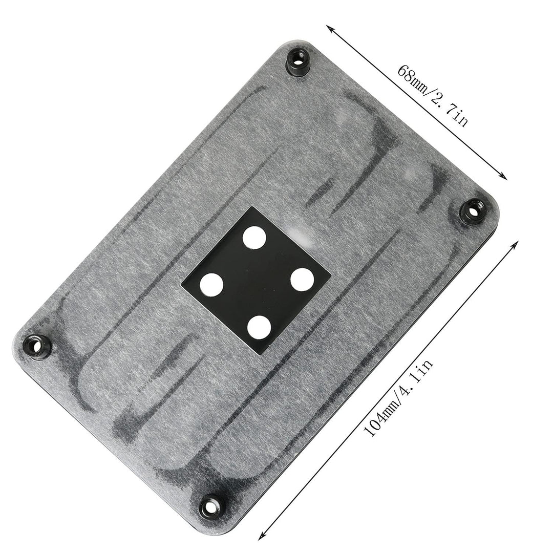 AM4 CPU Heatsink Bracket Back Durable CPU Heatsink Bracket Motherboard CPU Fan Cooling Mounting Sheet Plate Backplate for AMD AM4 B350 X370 A320 X470 B450 B550 X570
