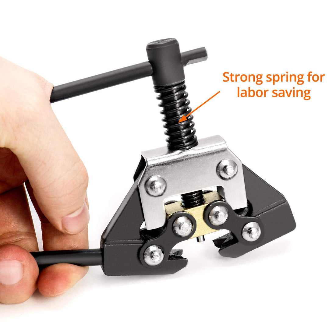 Roller Chain Detacher Breaker Cutter for #25#35#41#40#50#60 415H,428H, 520,530 Chain/Bicycle/Go Kart/Motorcycle/Chains Replacing
