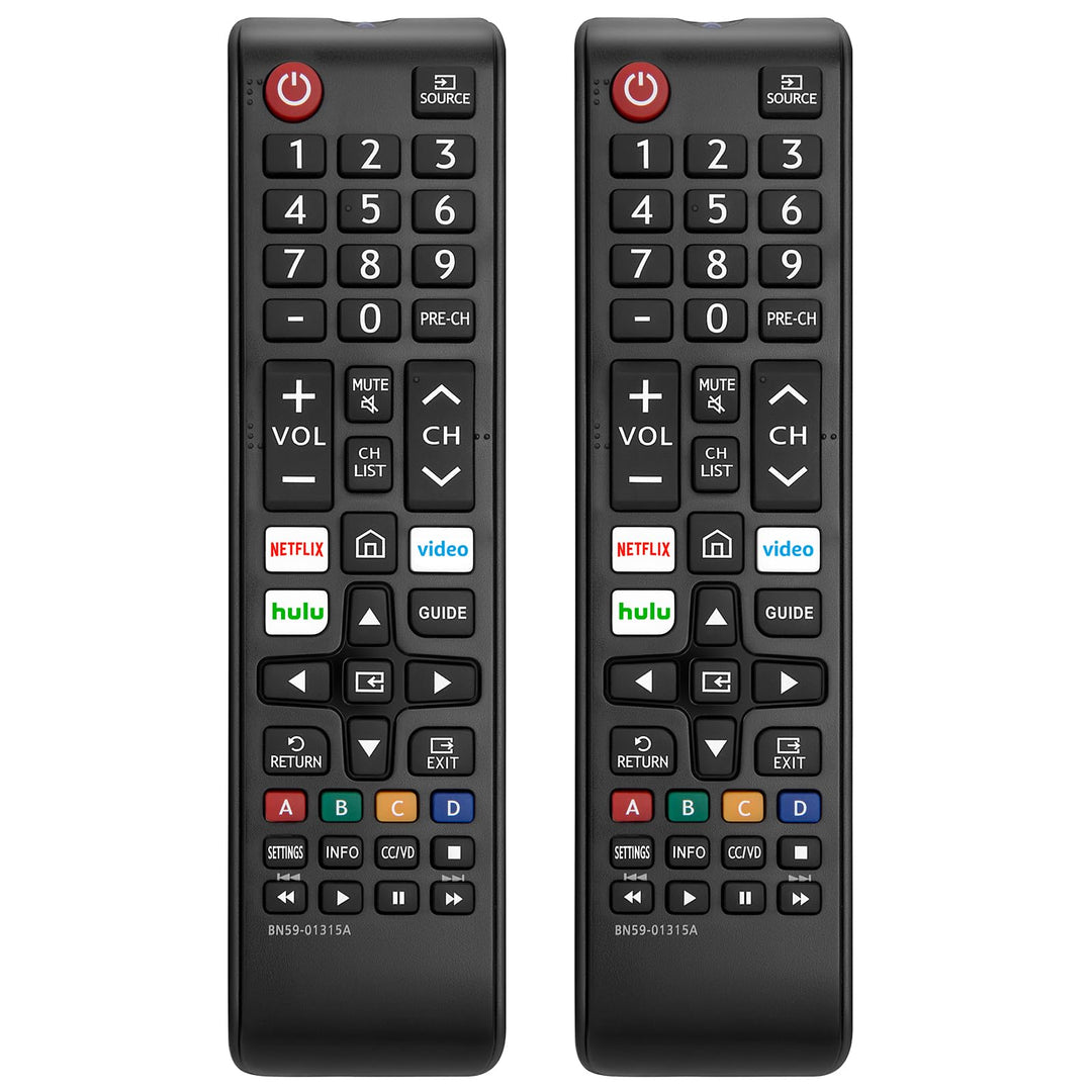Pack of 2 New Universal Remote for All Samsung TV Remote, Replacement Compatible for All Samsung Smart TV, LED, LCD, HDTV, 3D, Series TV