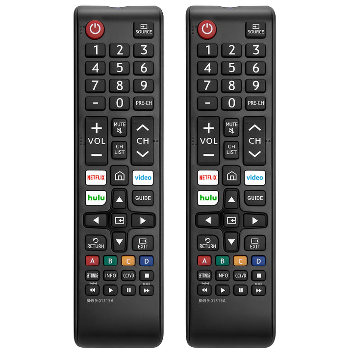 Pack of 2 New Universal Remote for All Samsung TV Remote, Replacement Compatible for All Samsung Smart TV, LED, LCD, HDTV, 3D, Series TV