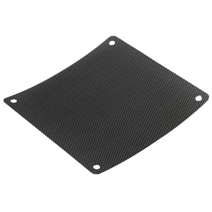 120mm PVC Black PC Cooler Fan Filter Case Cover Computer Mesh Pack of 10