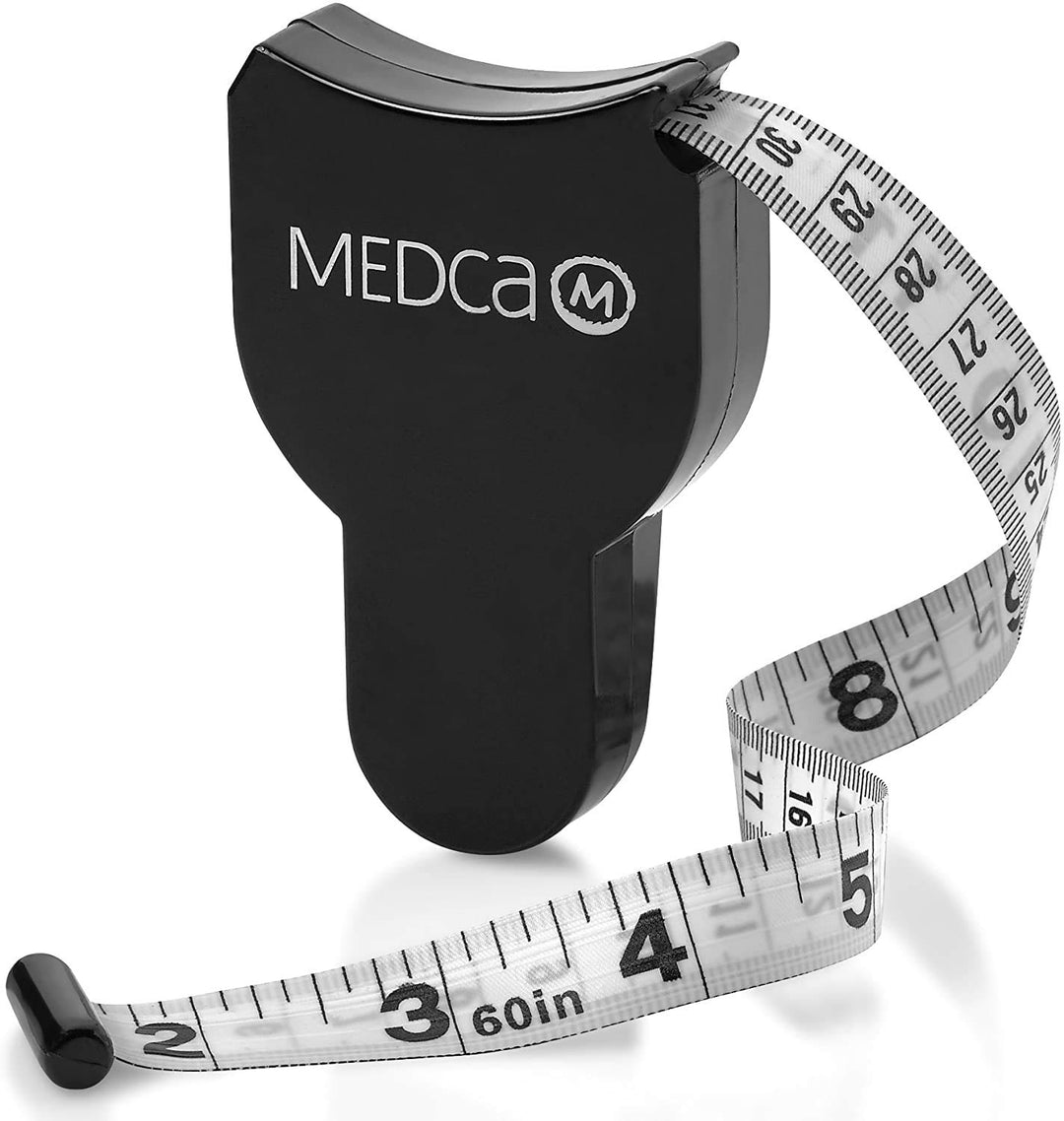 Body Fat Caliper and Measuring Tape for Body - Skin Fold Body Fat Analyzer and BMI Measurement Tool