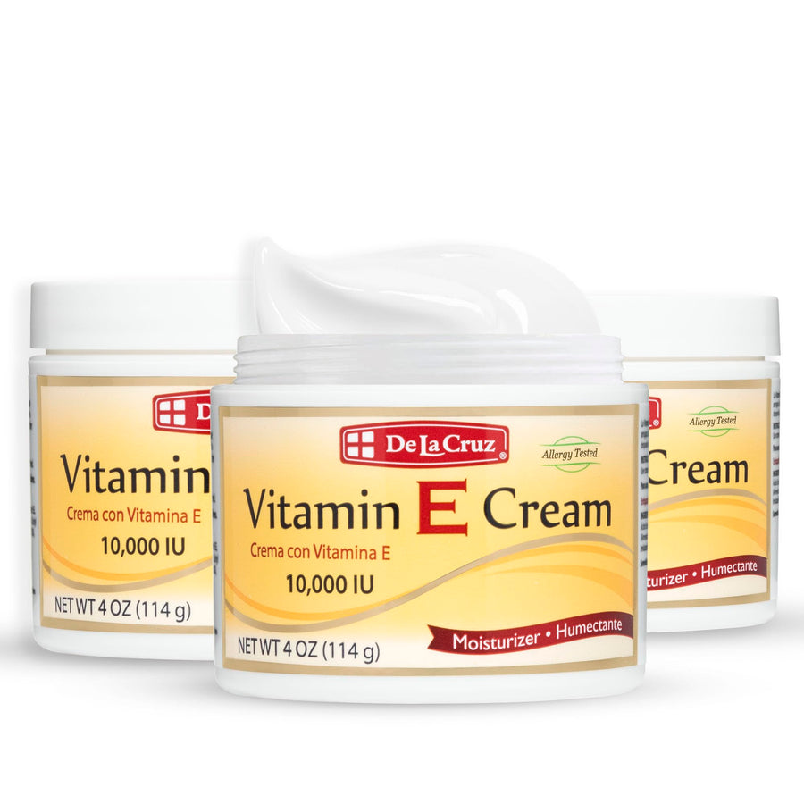 Vitamin E Cream Moisturizer for Face and Neck - Moisturizing Skin Care for All Skin Types - Made in USA