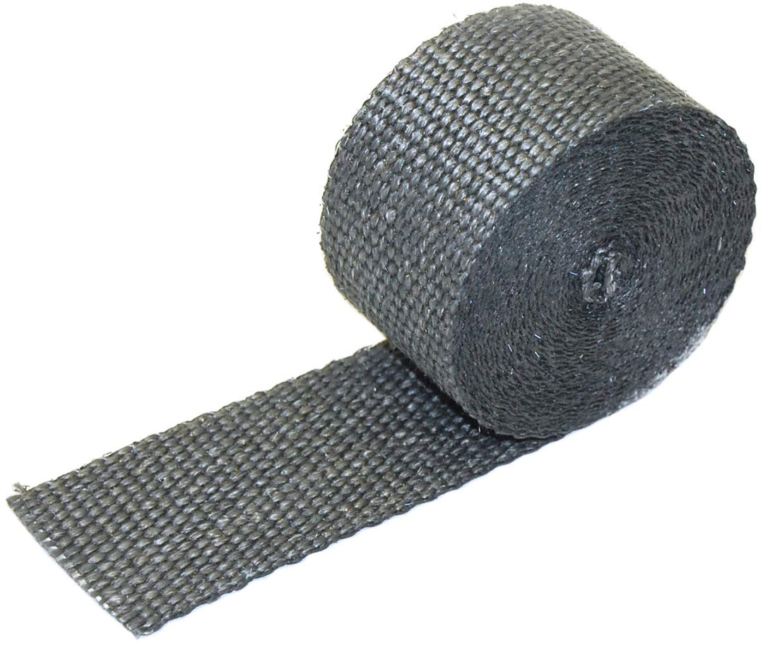 010121 Black 2 x 15' Exhaust Heat Wrap