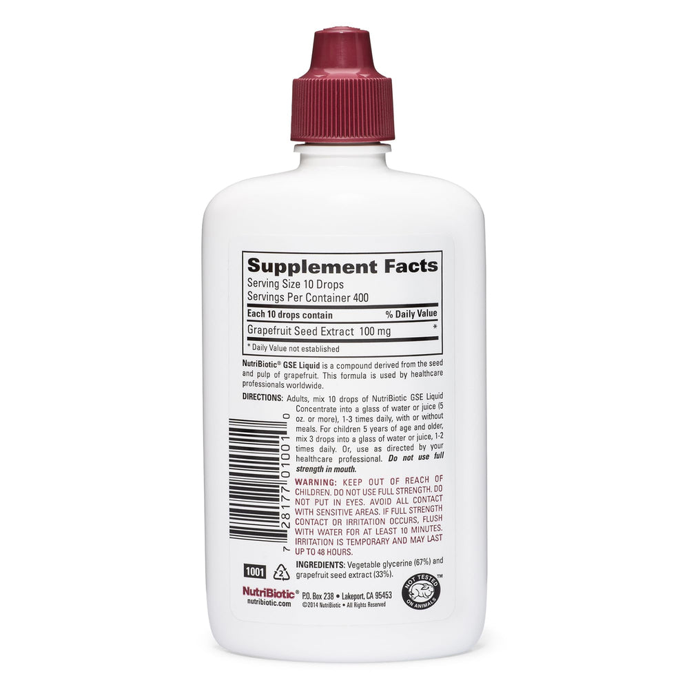 – GSE, 4 Oz Liquid | The Original Grapefruit Seed Extract Premium Concentrate with Bioflavonoids | Vegan, Gluten Free, Non-GMO